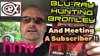 Blu-ray Hunting & Meeting a SUBSCRIBER !! CEX. HMV. Pickups. Trade - In. 29 May 2022