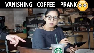 Pranking lonely people at Starbucks😳 ☕️ -Julien Magic