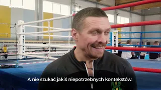 Usyk komentuje polsko-ukraińskie relacje. "Walczyliśmy ze sobą"