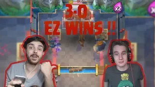 BATEM TOT CE PRINDEM LA 2V2 w/ Luca !! Clash Royale Romania