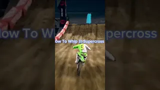 How To Whip In Supercross 3