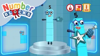 @Numberblocks | MI15 Fact File | All About Numberblock Five