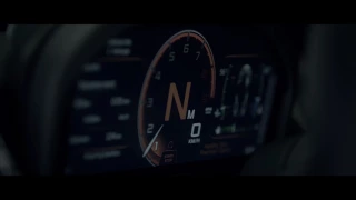 Second-generation McLaren Super Series - Folding Driver Display
