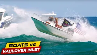 THEY ARE CRUSHING BOCA INLET! | Boats vs Haulover Inlet