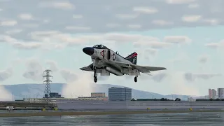 X-Plane 12 - (Almost) perfect Phantom II Landing