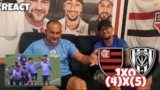 REACT FLAMENGO 1(4)X(5)0 INDEPENDIENTE DEL VALLE - BEM VINDO AO CLUBE KK | DEL VALLE CAMPEÃO