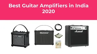 Best Guitar Amplifiers in India 2020