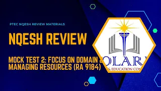 NQESH REVIEW Mock Test 2: Domain 2 Managing Resources