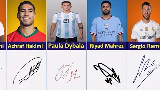 Coolest Signatures Famous Football Players