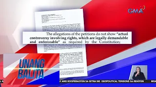 Hiling ni VP Duterte sa Korte Suprema – Ibasura ang mga petisyon kaugnay sa P125M... | Unang Balita