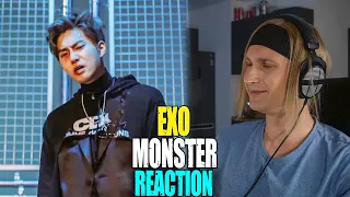 EXO Monster | reaction | Проф. звукорежиссер смотрит