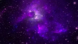 Purple Classic Galaxy ~6000 Minutes Space Wallpaper~ Longest FREE Motion Background HD 4K 60fps