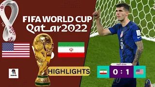 Iran vs USA Highlights | FIFA world cup 2022 | Qatar World Cup
