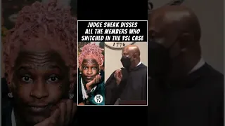 JUDGE SNEAK DISSES ALL YSL MEMBERS WHO SNITCHED ON #YOUNGTHUG IN YSL RICO CASE ‼️👀