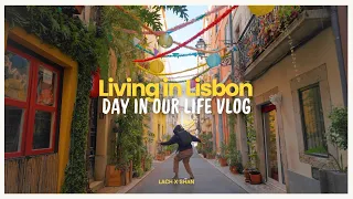 daily life living in Lisbon, Portugal | city skating, barista life & afternoon park date