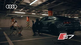 Audi S7 - wydech MG / zlot Audi Team Wrocław / klocki / kierunki w lusterkach / oklejanie lamp