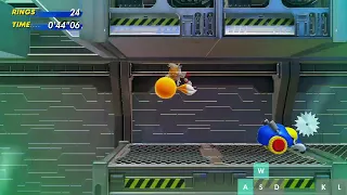 Sonic Superstars - Egg Fortress Act 2 Speedrun (Time Attack) as Tails (1'53"56)