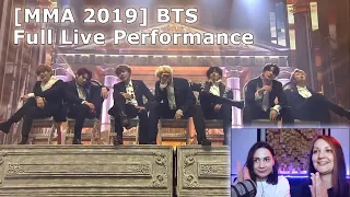 Неудивительно, что эти ребята - в топе🌟 || BTS - MMA 2019 Full Live Performance Reaction