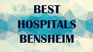 Hospitals & Clinics in Bensheim, Germany