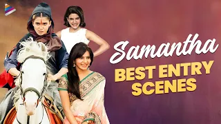 Samantha Back To Back Best Entry Scenes | Happy Birthday Samantha | Telugu New Movies | TFN