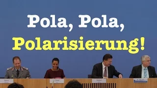 Pola, Pola, Polarisierung! - Komplette Bundespressekonferenz vom 20. Mai 2016