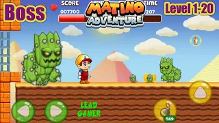 Super Matino Adventure  Level 1-20   #games #gaming #gameplay