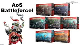 Grading All 7 AoS Battleforce Boxes! 🎅 Holiday Sets 2022 Value Overview