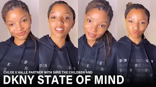 Chloe x Halle Give Back with Save the Children and DKNY