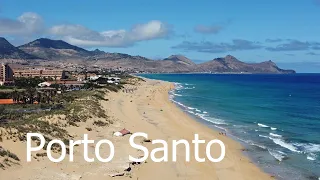 Porto Santo - taste of white sandy beach ~ cultural center ~ snorkel trip 4K