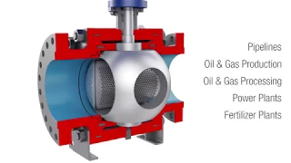 Flowserve Trunnion Mounted Control Ball Valve (TMCBV)