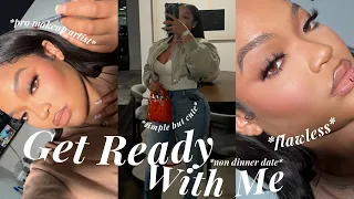 DATE NIGHT GRWM: FRESH & CLEAN SCENTED + OUTFIT + MAKEUP DONE BY CELEB MAKEUP ARTIST | KIRAH