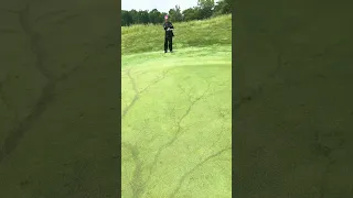 Lighting strike on hole 2 at the Club