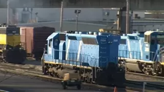 The Sounds of the EMD 645 Diesel Engine: Start Up, Idling, And Notch 8!