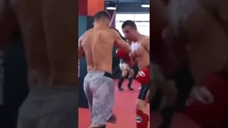 Petr Yan insane kick in sparring