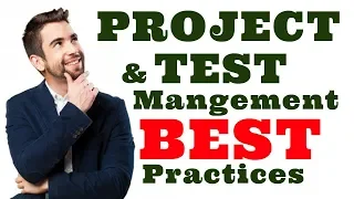 project management practices and principles | test management activities and practices  | PM video
