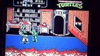 (Famicom), Teenage Mutant Ninja Turtles II The Arcade Game, Konami 1990.