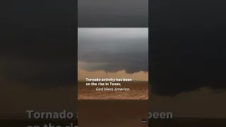 Watch: Tornado spotted in Texas Panhandle #Shorts