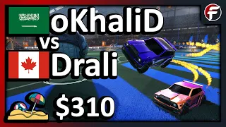 oKhaliD vs Drali | $310 Feer Fest World Semifinal | Rocket League 1v1