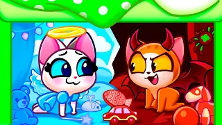 😈 Angel VS Demon Secret Room Under the Bed 😈 for Kids by Purr-Purr