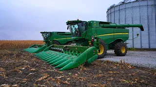 Rain Forces Soybean Harvest to Stop and Corn Harvest to Start