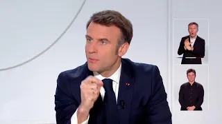 Macron: "Faremo il necessario per evitare che vinca la Russia"