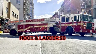 🌟 FLEET FRIDAY 🌟 FDNY HOOK & LADDER 20 ~ TRACTOR DRAWN AERIAL ~ TILLER