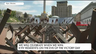 We will celebrate when we win: Kyiv residents on the eve of the Victory Day