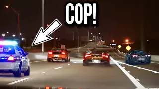 STREET RACERS TAKING OVER THE HIGHWAY…UNTIL THE COPS BUST THEM!