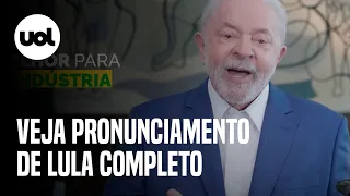 🔴 Lula faz pronunciamento sobre novo valor do salário mínimo e isenção do IR; veja vídeo completo