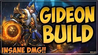 HEROES EVOLVED - GIDEON BUILD | GAMEPLAY | BLAZING FIST SKIN!!