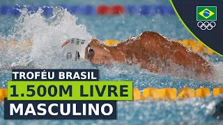 Troféu Brasil de Natação 2023 - Guilherme Costa vence os 1.500m livre masculino