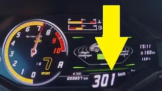Lamborghini Huracán Performante 0 - 300 km/h!