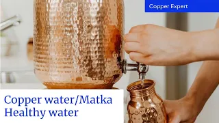 Pure copper water Matka || Low budget water dispenser || Drink Healthy water in copper dispenser