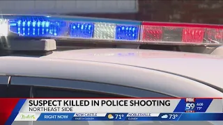 Suspect killed in police shooting